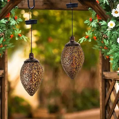 Solar Light LED Lantern Garland Waterproof Hanging Outdoor Fairy Light - Teiin