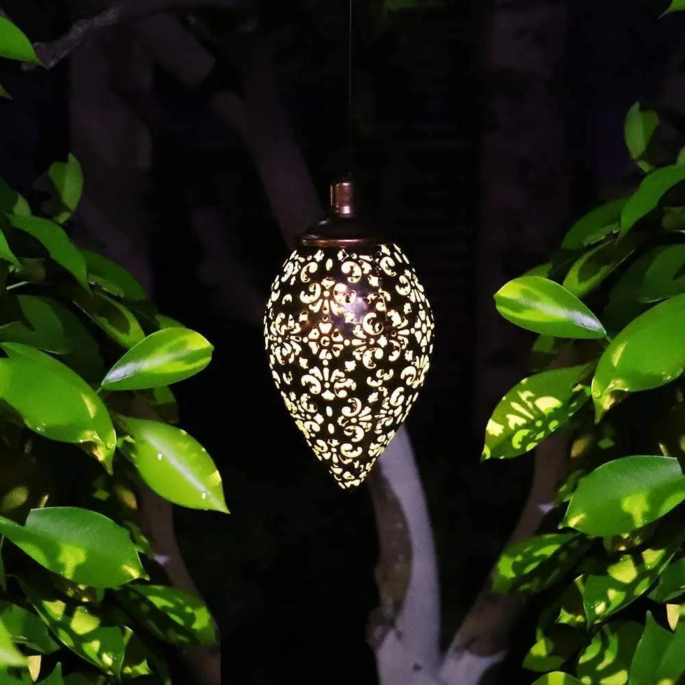 Solar Light LED Lantern Garland Waterproof Hanging Outdoor Fairy Light - Teiin