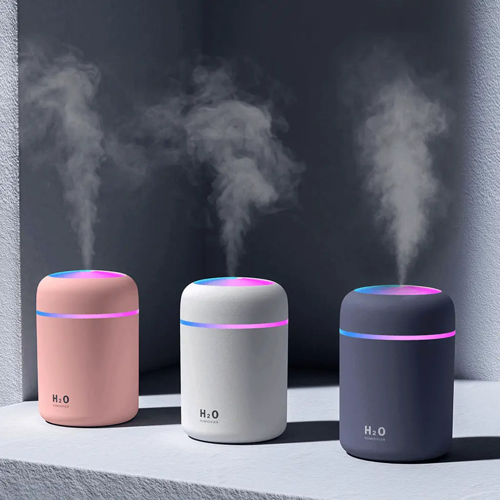 Portable Air Humidifier Aroma Essential Oil Diffuser for Car Home - Teiin