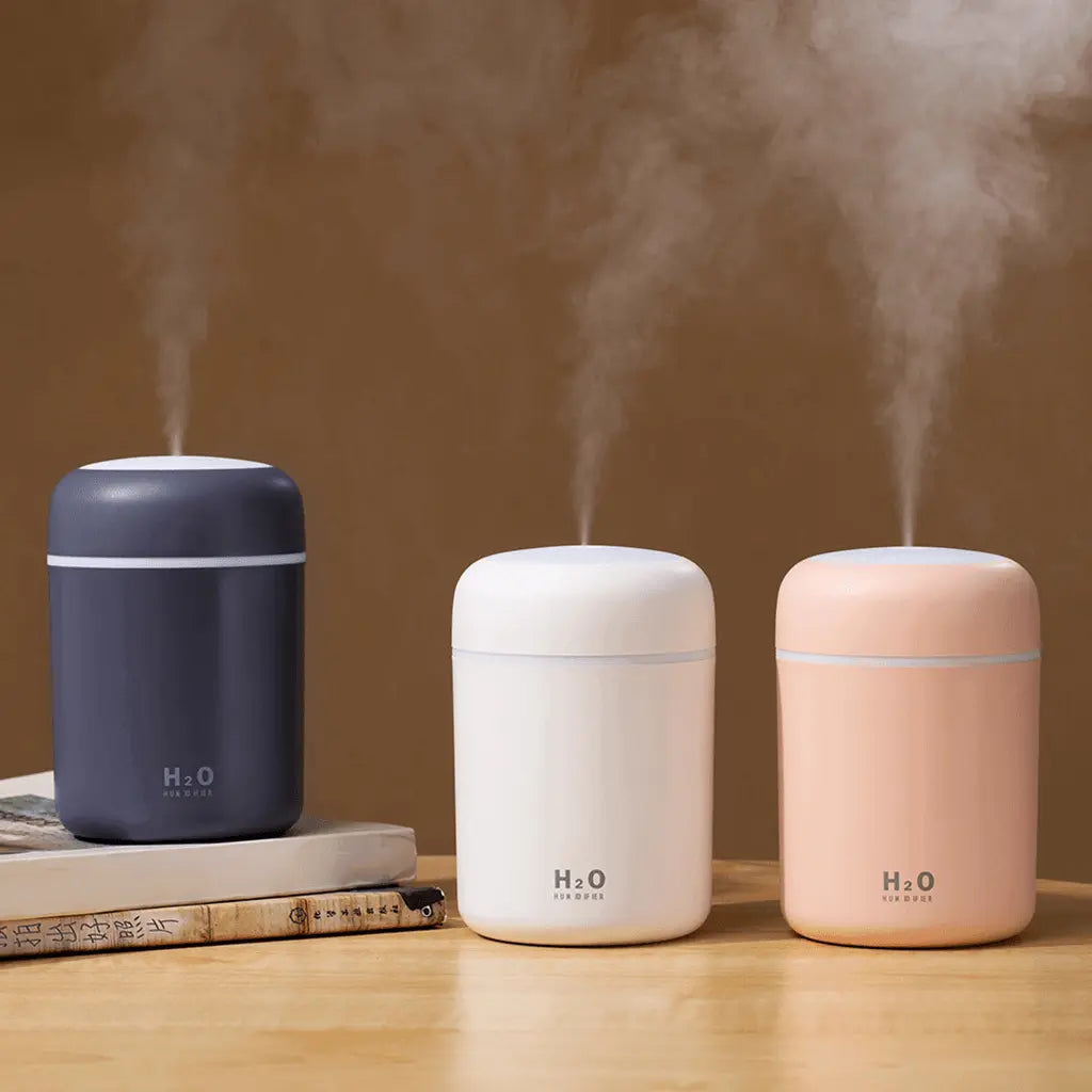 Portable Air Humidifier Aroma Essential Oil Diffuser for Car Home - Teiin